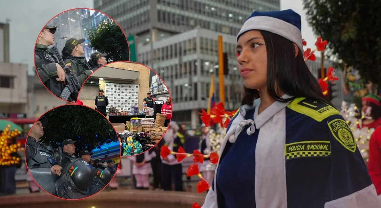 16 mil policías para las fiestas de fin de año en Bogotá 16 mil policías para las fiestas de fin de año en Bogotá