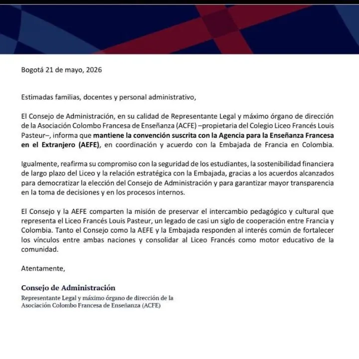 Comunicado Consejo Administrativo