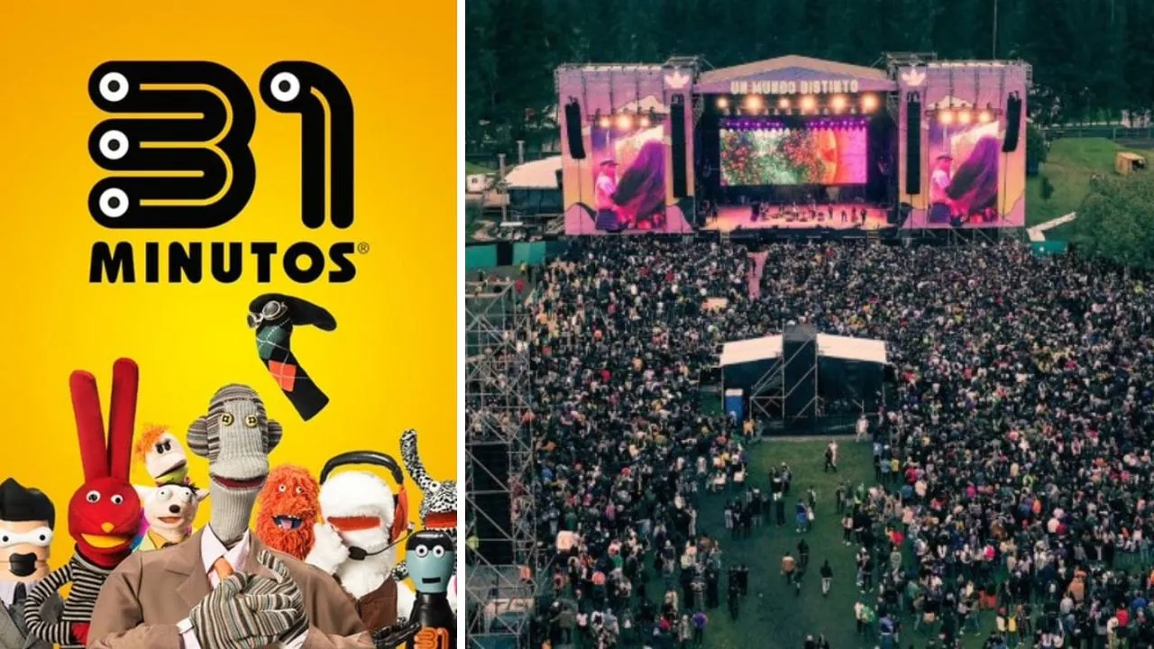 31 Minutos estará en uno de los festivales más importantes de Colombia, ¿cuál es y cuándo será? 31 Minutos estará en uno de los festivales más importantes de Colombia, ¿cuál es y cuándo será?