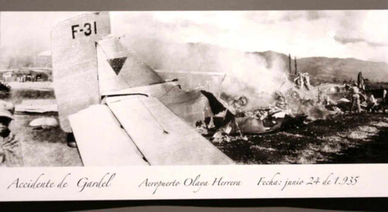 Accidente de Carlos Gardel