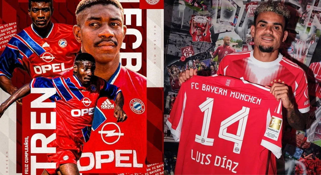 Adolfo 'El Tren' Valencia y Luis Díaz.