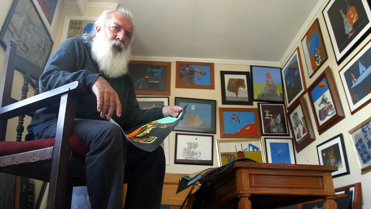 Angarita se consideraba un pintor lento, una obra le podía tomar meses hasta terminarla.