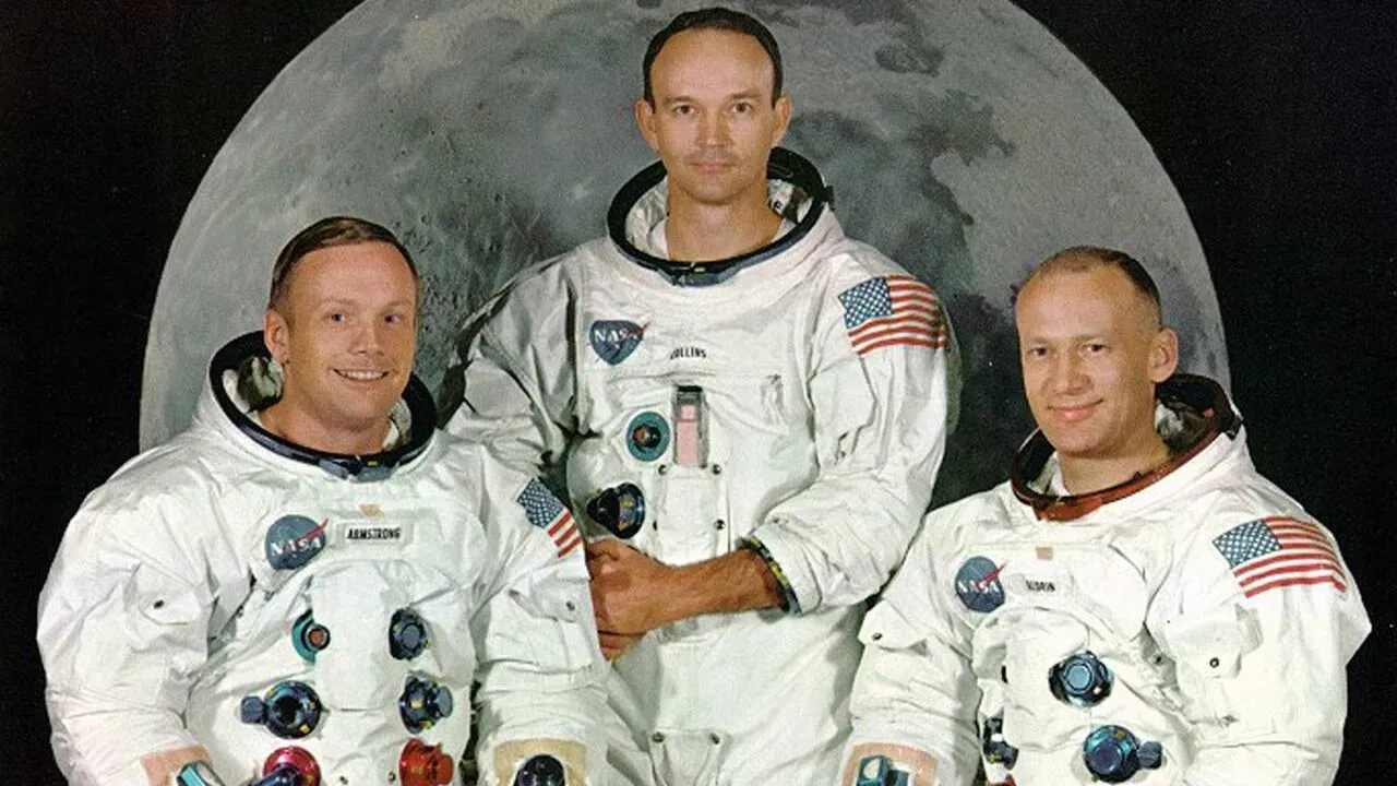 Astronautas del programa Apolo 11.