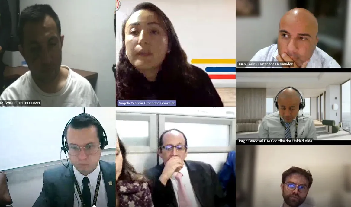 Una de las audiencias contra Darwin Beltrán, el monstruo de Las Ferias