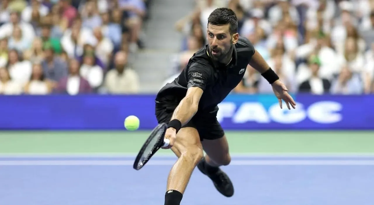 Djokovic debutó con victoria en el US Open 2025.