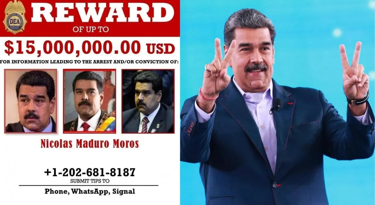 EE.UU. ofrece recompensa por información que lleve a la captura de Maduro.