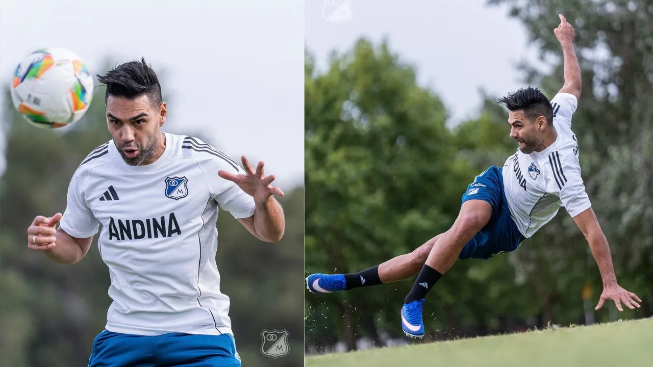 Falcao entrena con Millonarios, su hijo aclara dudas y Lorelei hace ...