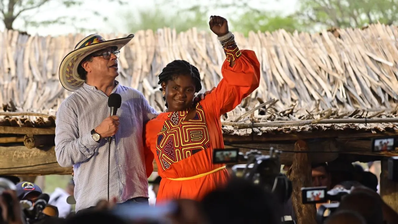 Gustavo Petro y Francia M&aacute;rquez