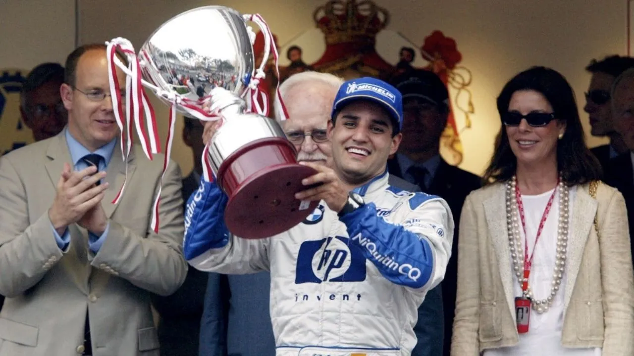 Juan Pablo Montoya, campeón en Mónaco