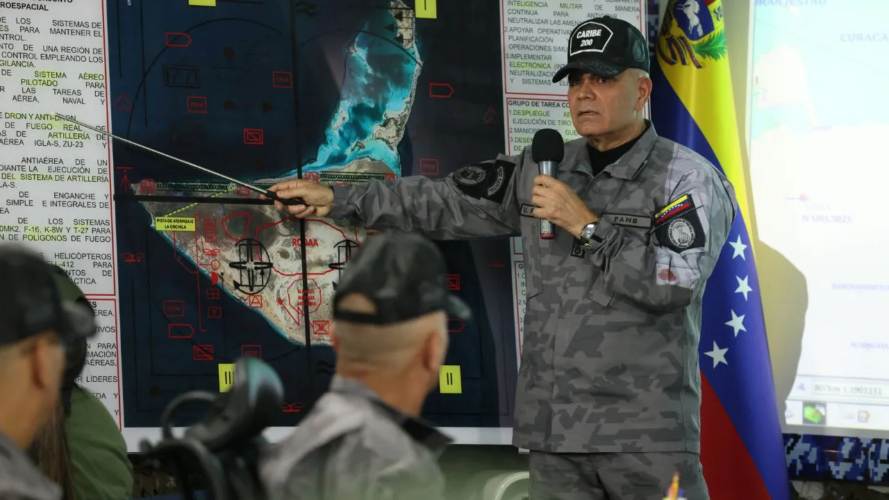 Vladimir Padrino López, ministro de Defensa de Venezuela