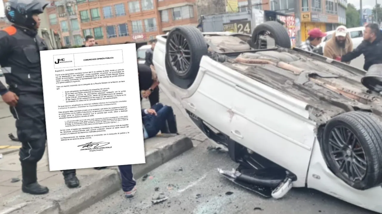 El abogado de las víctimas en la Mutis rompe el silencio; las versiones del accidente no coinciden El abogado de las víctimas en la Mutis rompe el silencio; las versiones del accidente no coinciden