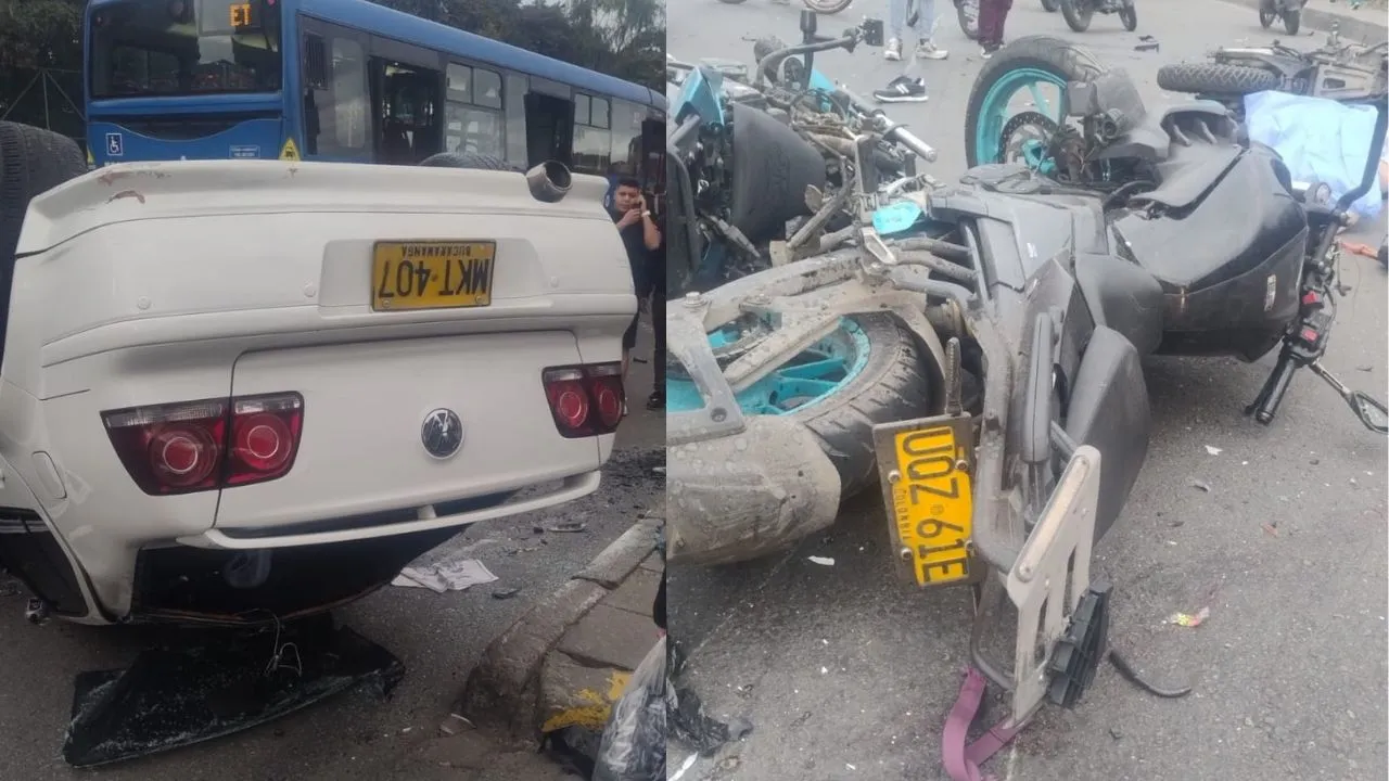 Accidente Engativá Las primeras versiones de trágico accidente en Engativá