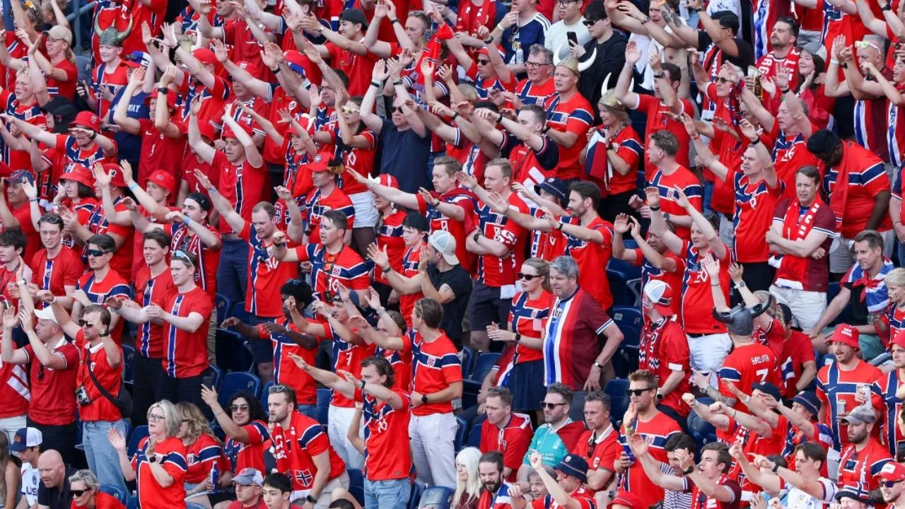 Aficionados de Noruega Video | Noruega lleva el espíritu vikingo al Mundial 2026 y las imágenes se vuelven virales