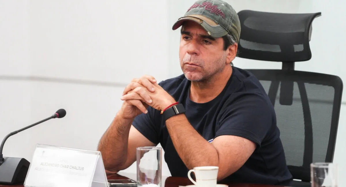 Alejandro Char, alcalde de Barranquilla. Char enciende polémica: “Bogotá es la sede alterna y Barranquilla la capital”