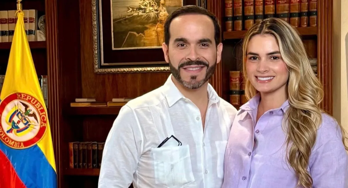 Ana Pineda ‘Antes muerta que sencilla’: el espectacular vestido de Ana Pineda en la posesión de De La Espriella