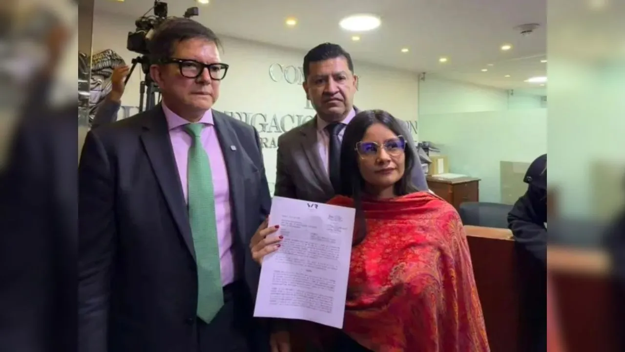 Angie Rodríguez y Wilson Ruiz presentaron la denuncia ante la Comisión de Acusación. Angie Rodríguez denunció a Gustavo Petro ante la Comisión de Acusación: estos son los señalamientos
