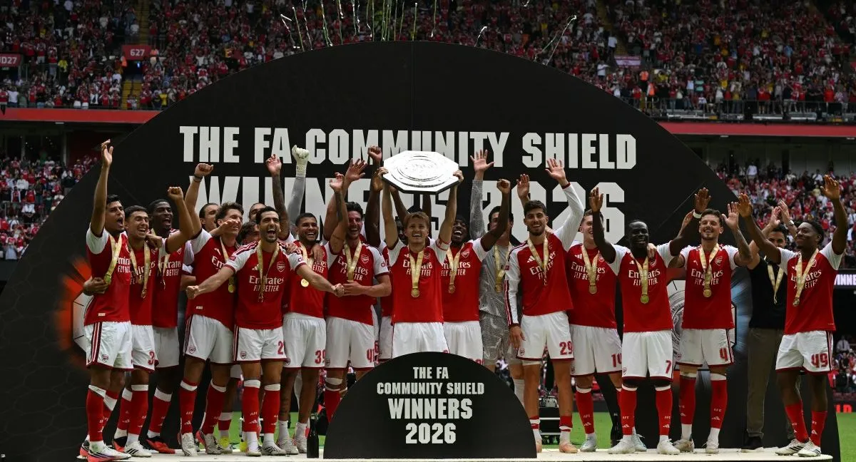 Arsenal vs. City En el inicio de la era post Guardiola, Arsenal humilló al City y le ganó la Community Shield