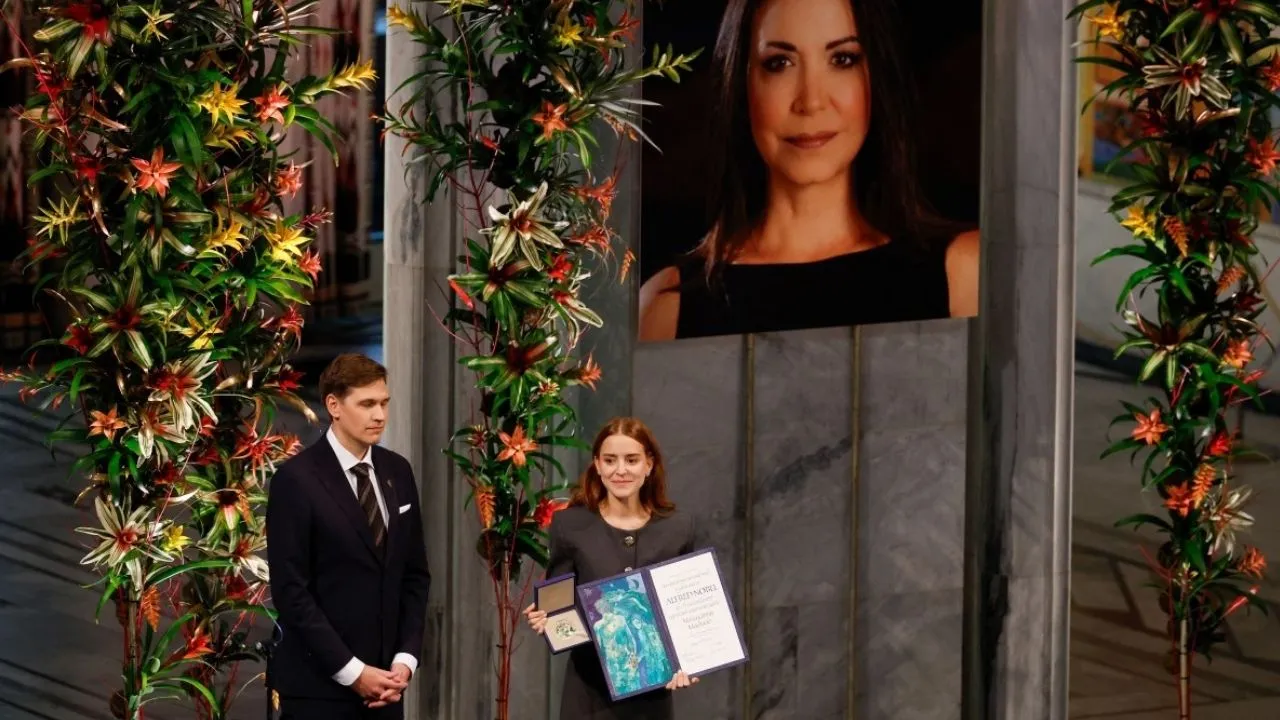 María Corina Machado recibe el premio Nobel de Paz 2025 María Corina Machado recibe el premio Nobel de Paz 2025