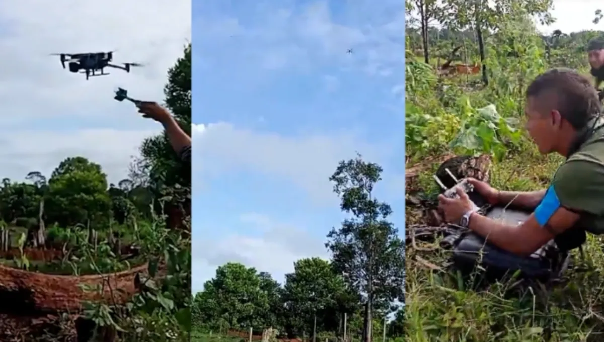 Ataques con drones han puesto en alerta a varias regiones de Colombia. Ola de ataques con drones golpea a Colombia y estas son las regiones afectadas