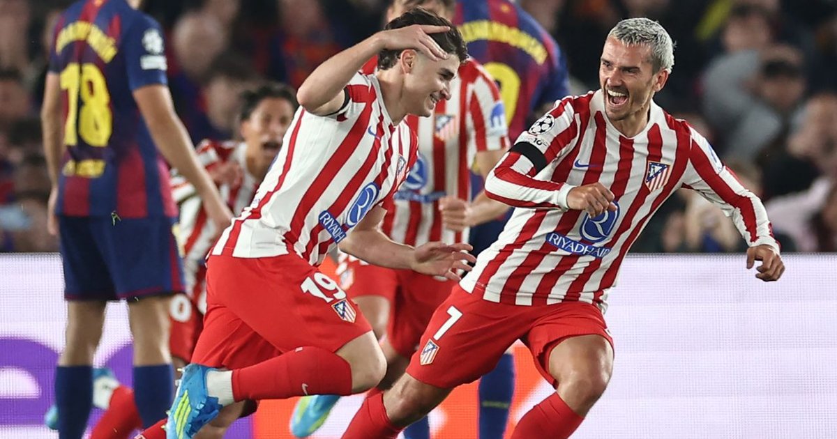 Atlético de Madrid triunfa en el Camp Nou 2-0 contra Barcelona | Minuto60