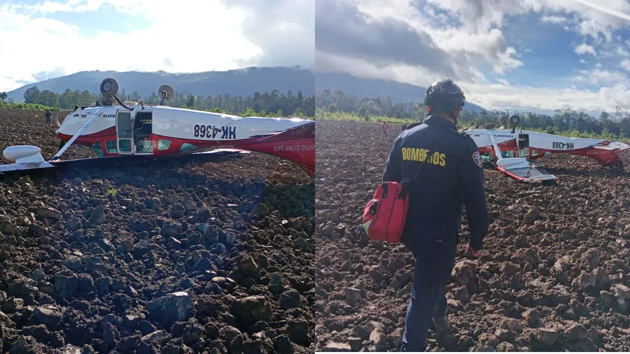 Avioneta Gachancipá Se cayó una avioneta cerca de Gachancipá, Cundinamarca: esto se sabe del accidente