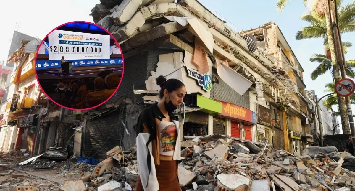 Ayudas al terremoto en Colombia Más de 3.000 empresarios destinan recursos para apoyar a las regiones afectadas por el terremoto