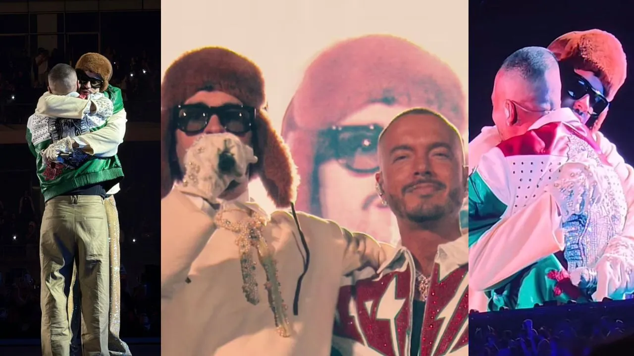 Reconciliación en tarima: Bad Bunny y J Balvin se reencuentran en concierto en CDMX