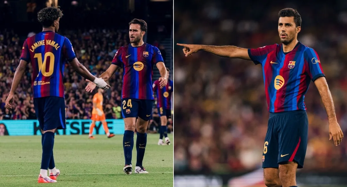 Barcelona 2-0 Athletic: debut de Rodri y goles en el Camp Nou Barcelona sigue en modo campeón: pone a debutar Rodri y baila al Athletic en el Camp Nou