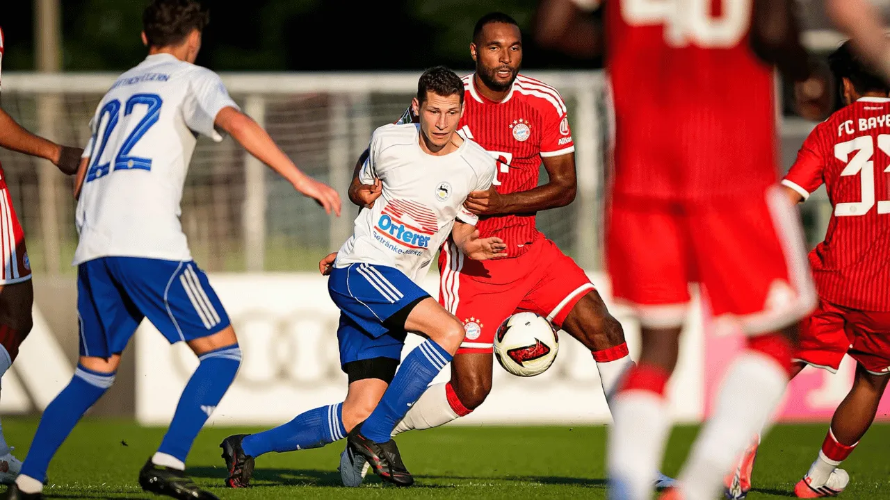 Bayern volvió a golear en su amistoso de pretemporada en Rottach-Egern. La fulminante goleada del Bayern Múnich al Rottach-Egern: ¿jugó Luis Díaz?