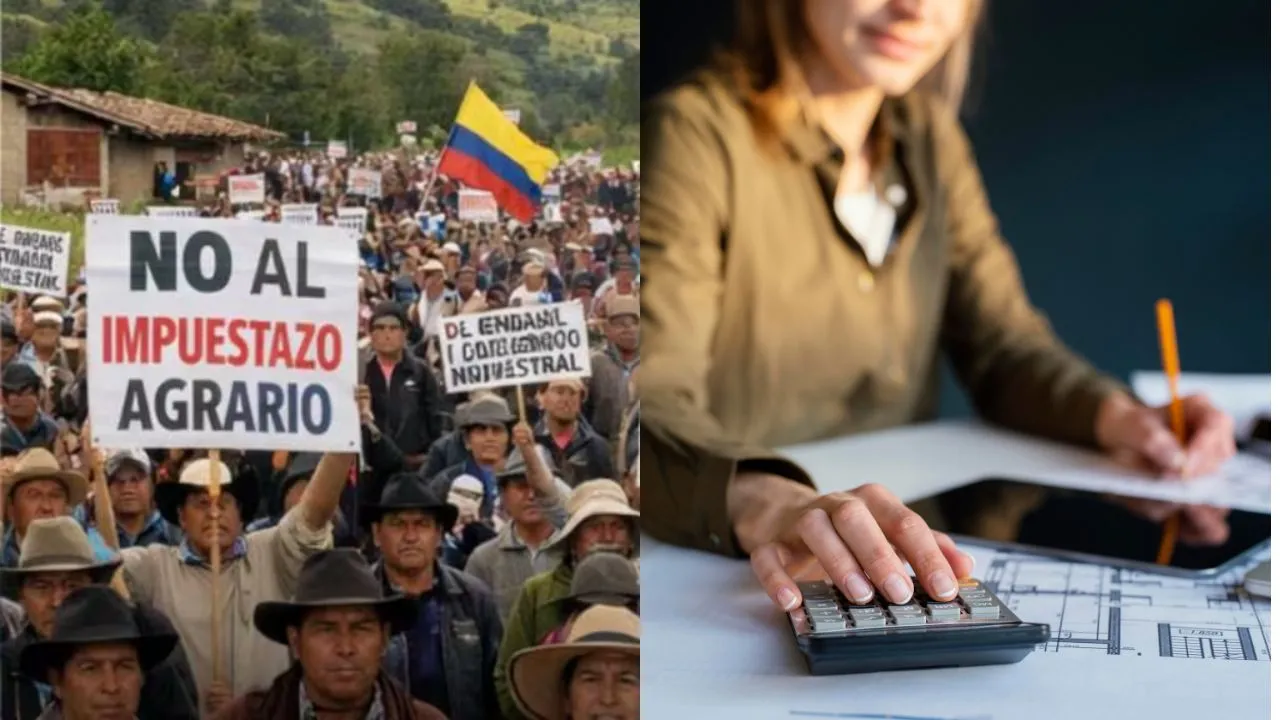 Bloqueos por alza catastral en varias regiones del país. Avalúos al alza: el giro catastral que encendió la protesta rural en Colombia