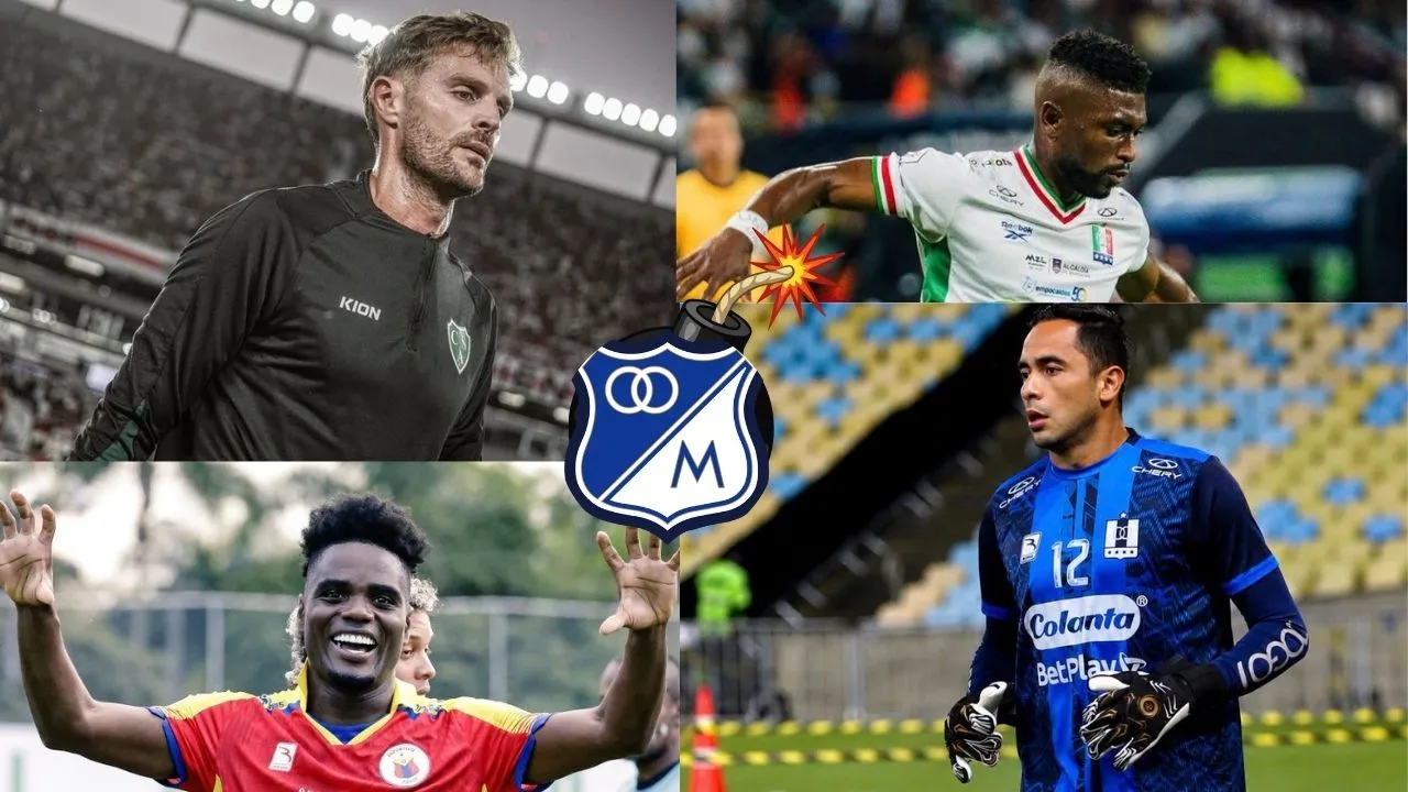 Bolsa de jugadores Liga BetPlay: Millonos rompe el mercado de fichajes: ¿Quiénes llegan? Bolsa de jugadores Liga BetPlay: Millonarios rompe el mercado con estos fichajes: ¿Quiénes llegan?