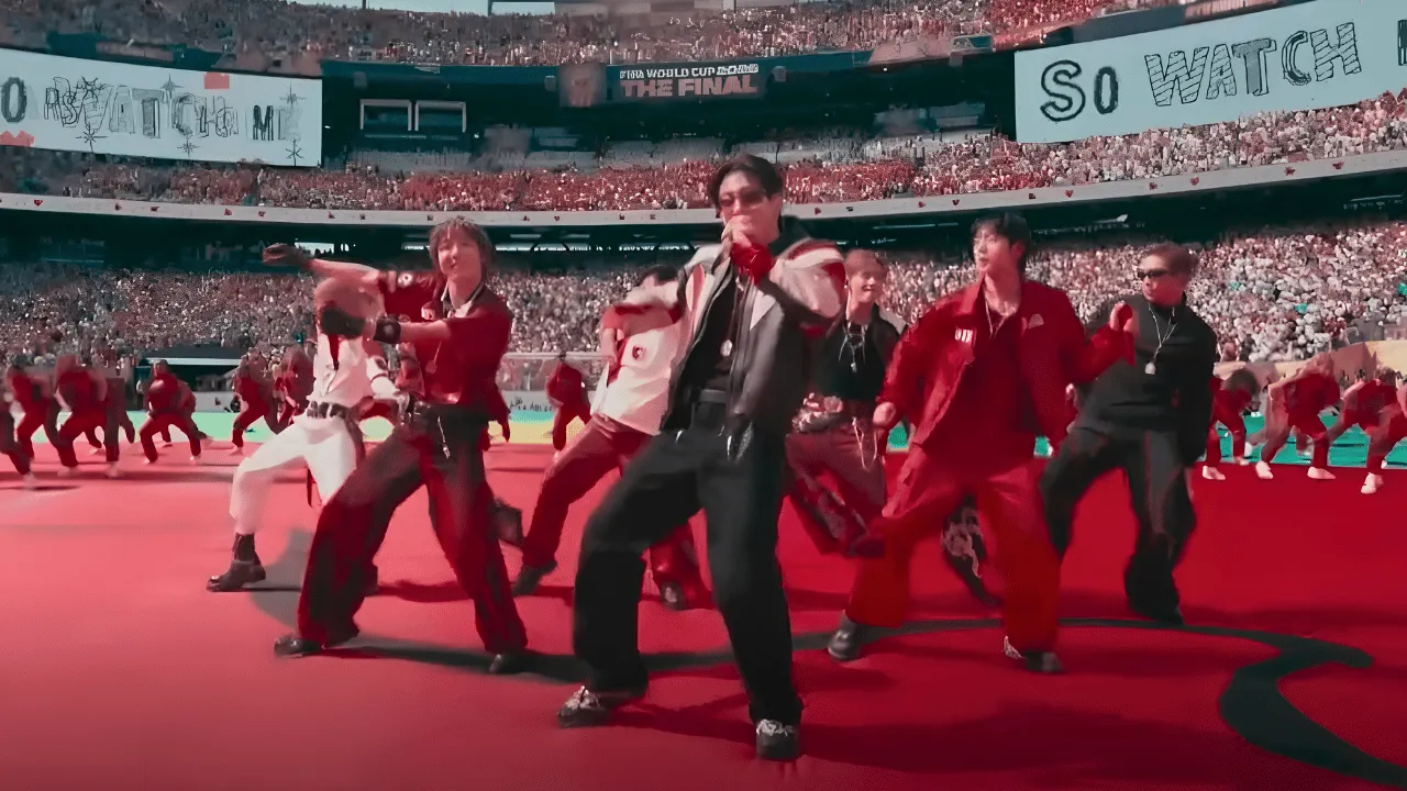 BTS se robó el show en el primer medio tiempo de una final del Mundial. Así fue la presentación de BTS en el medio tiempo de la final del Mundial 2026