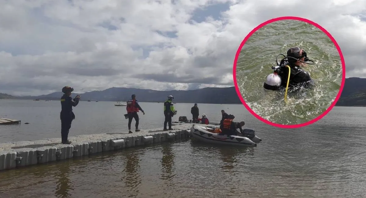 Búsqueda embalse Tominé Reanudan búsqueda de mujer desaparecida tras choque de lanchas en embalse de Tominé: esto se sabe