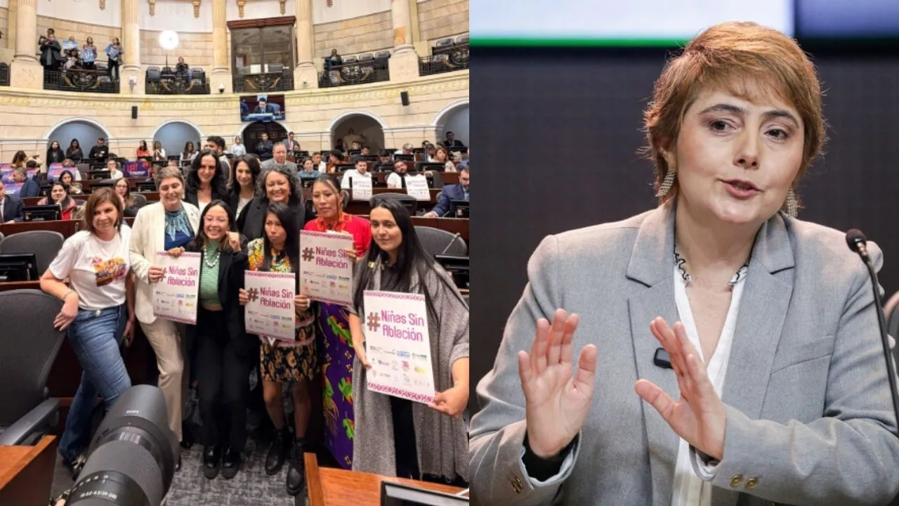 Carolina Giraldo fue la autora del proyecto de ley. ‘Niñas sin Ablación’: así es la ley con la que Carolina Giraldo cierra su periodo en el Congreso