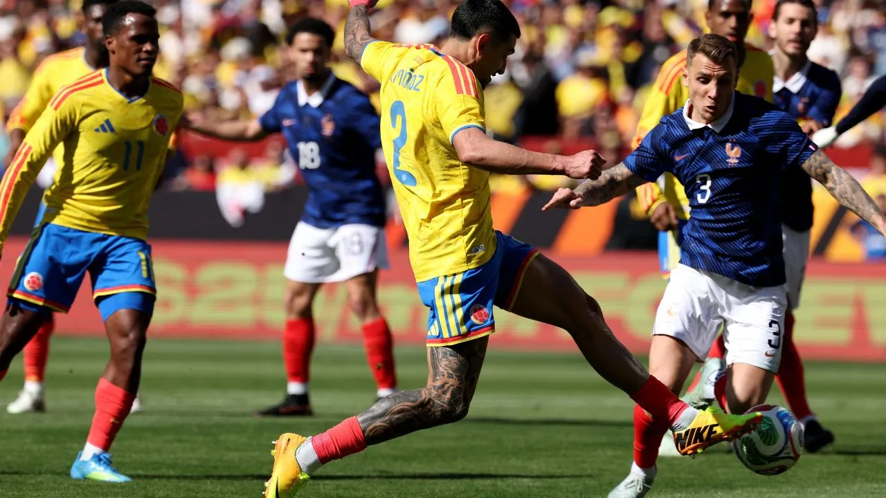 Colombia vs Francia. Video | El toque-toque de Francia y el error de Muñoz: el primer gol de Francia contra Colombia