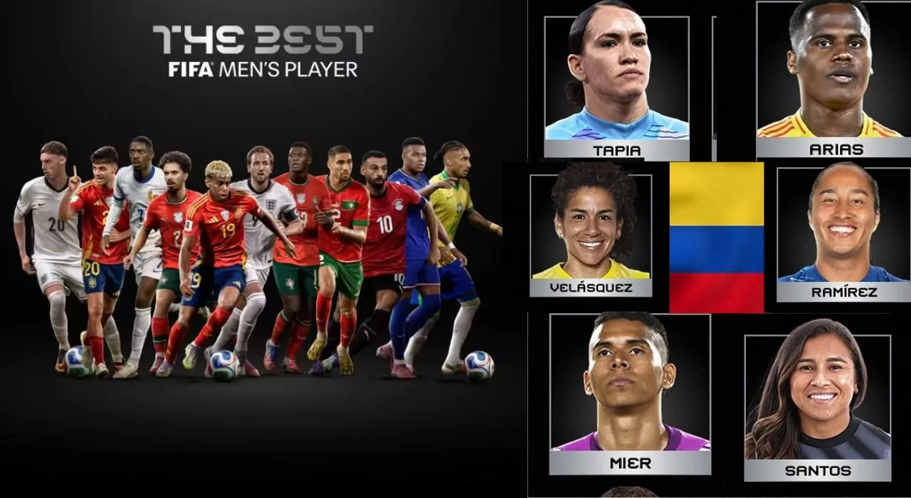 ¿Quiénes son los colombianos nominados en los premios The Best de la FIFA? ¿Quiénes son los colombianos nominados en los premios The Best de la FIFA?