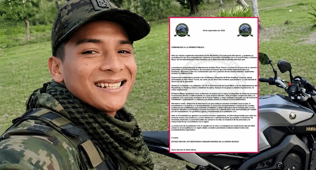 Comunicado de las ACSN por la muerte de Nain Pérez Toncel, alias 'Bendito Menor'. Esto dijeron 'Los Pachenca' sobre muerte de 'Bendito Menor' y sobre lo que viene en la Sierra Nevada