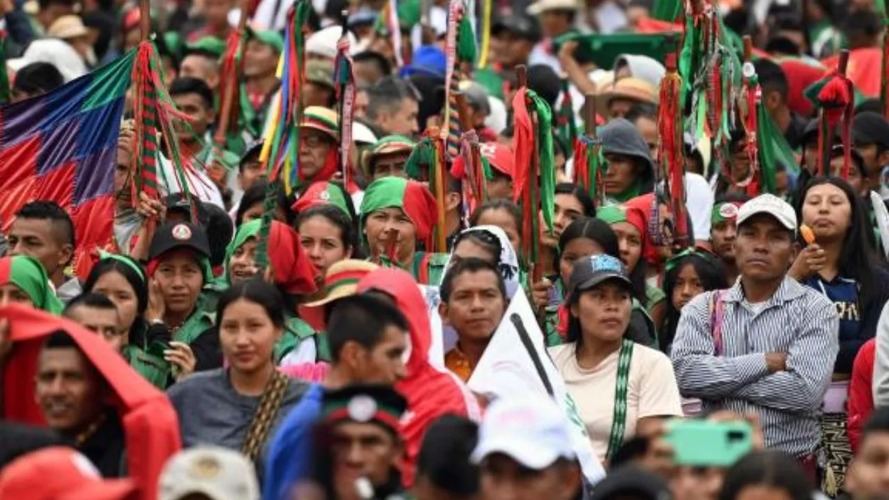Comunidad Nasa exige la liberación de dos niñas secuestradas en el Cauca. Imagen principal