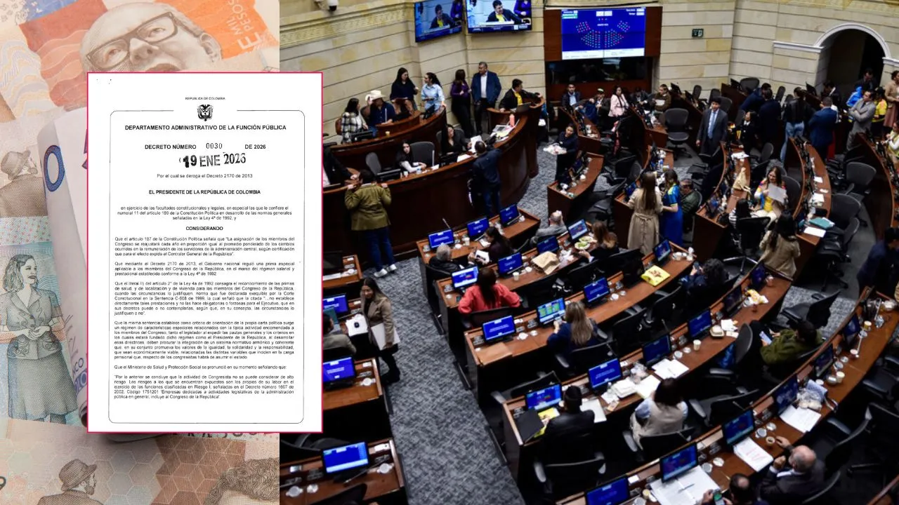 Con demandas buscan tumbar el decreto que eliminó la prima especial para congresistas Prima especial para congresistas podría volver: buscan tumbar el decreto que la eliminó