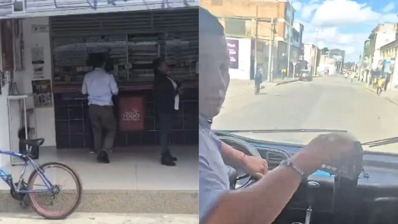 Concuctor chance Fontibón Video | Conductor del SITP habría abandonado el bus en plena ruta para comprar el chance