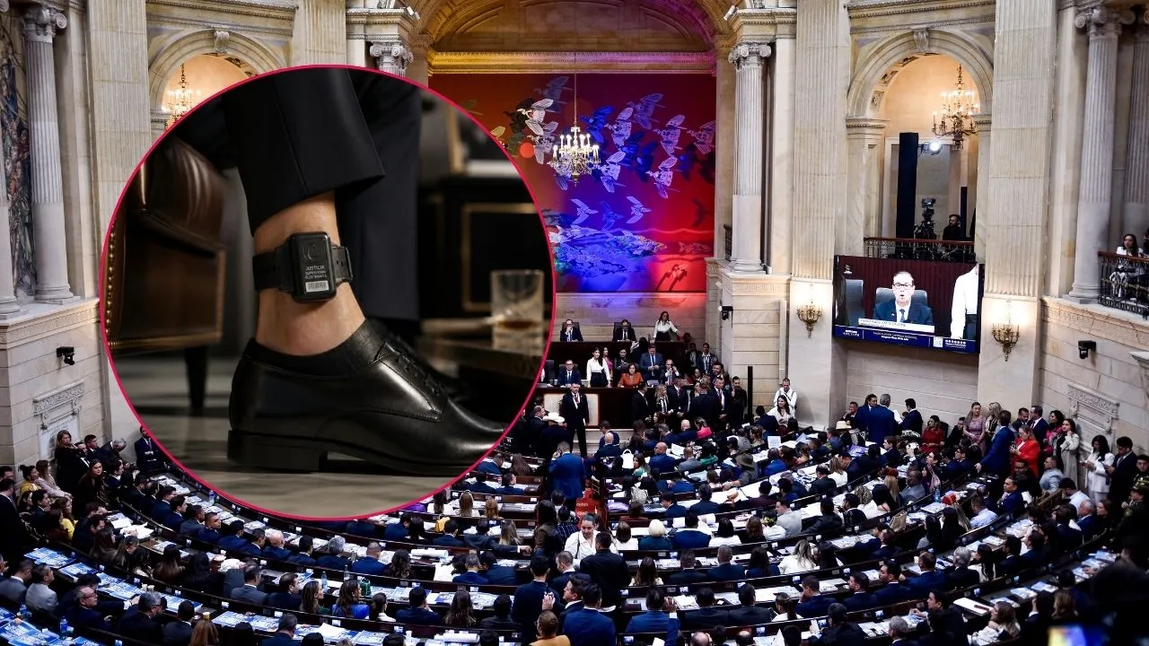 Congresista implicado en caso Marionetas El senador que tendrá que sesionar con brazalete del Inpec