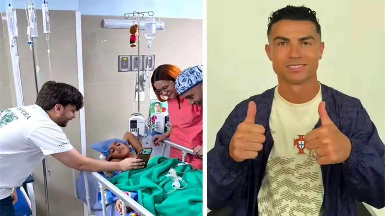 Cristiano Ronaldo Cristiano Ronaldo robó la sonrisa de un niño venezolano que perdió a su familia en el terremoto