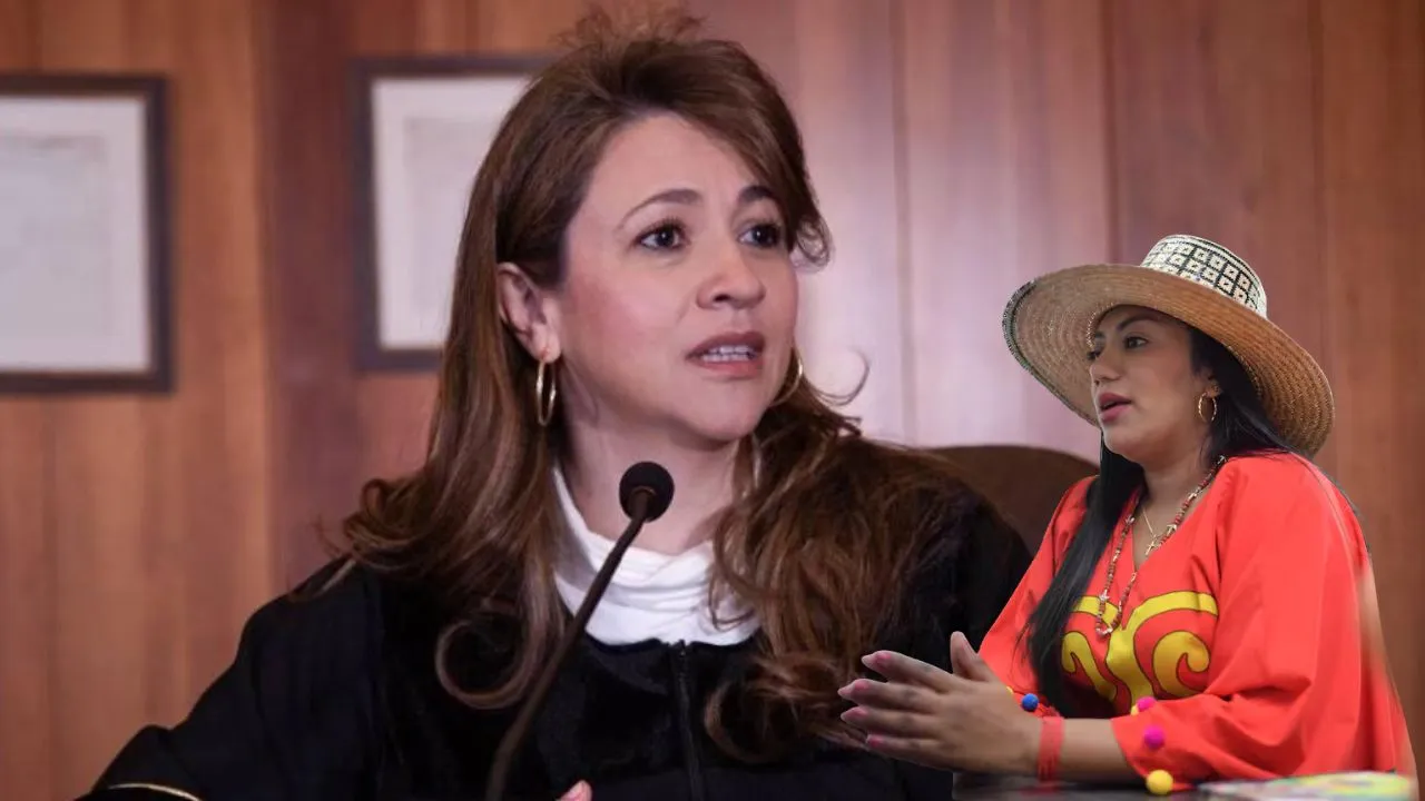 Cristina Lombana y Martha Peralta Epieyú durante el proceso judicial. Hoja de vida de Cristina Lombana, la magistrada detrás de decisiones clave en la justicia colombiana