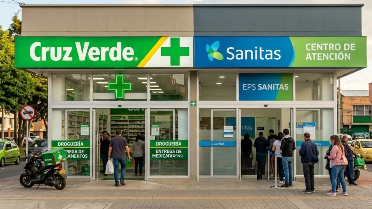 Cruz Verde anunció el fin de su convenio con Sanitas. Crisis en la salud: Cruz Verde no renovará convenio con Sanitas y alerta a millones de usuarios