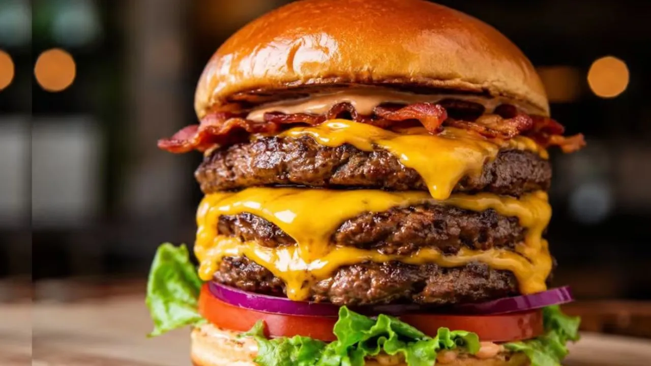 Cuánto cuesta hoy una hamburguesa triple en Colombia ¿Cuánto cuesta hoy una hamburguesa triple en Colombia? Esto necesitaría en una cita para dos