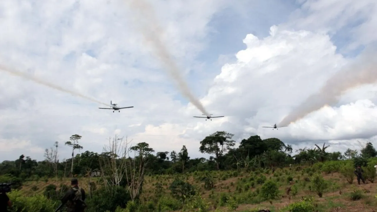 Decreto tumbó una resolución que hacía expresa la prohibición de fumigación con glifosato Tumbaron prohibición para fumigación aérea con glifosato: ¿implica la reanudación automática?
