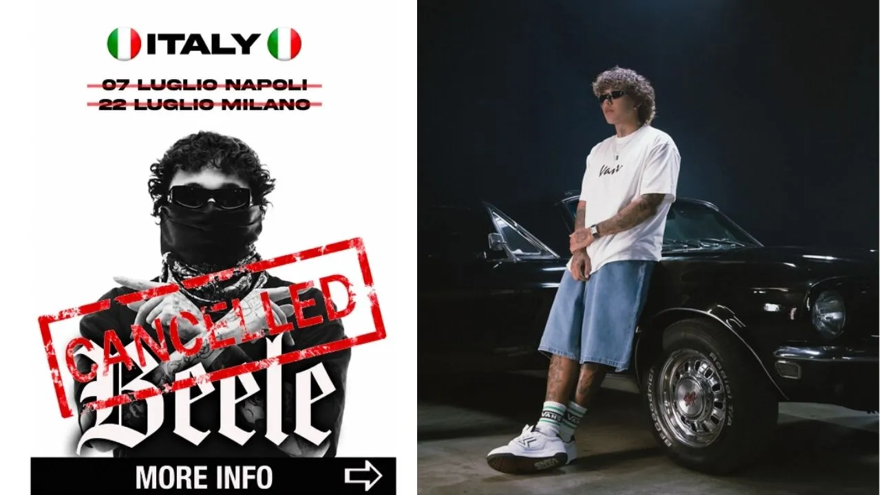 Del éxito en Colombia al tropiezo en Italia: ¿qué ocurre con la carrera de Beéle? Beéle pasó de llenar ocho Movistar Arena en Colombia a quedar plantado en Italia: esta es la razón