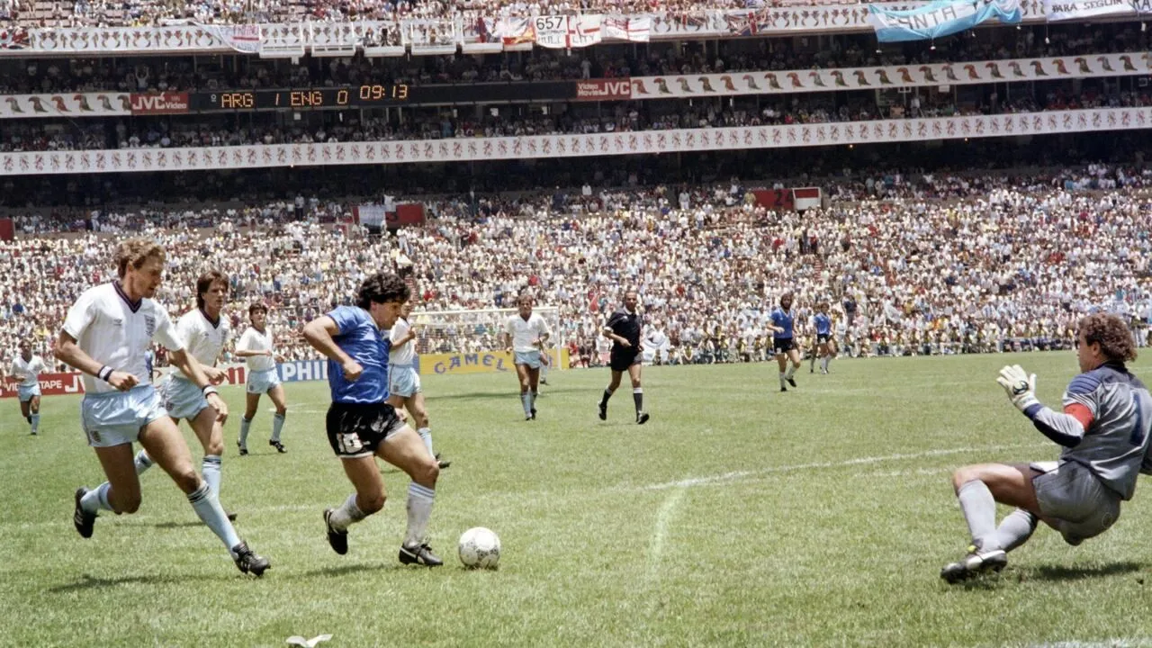 Diego Maradona Inglaterra vs. Argentina: Maradona, Beckham y las mejores batallas de un duelo histórico