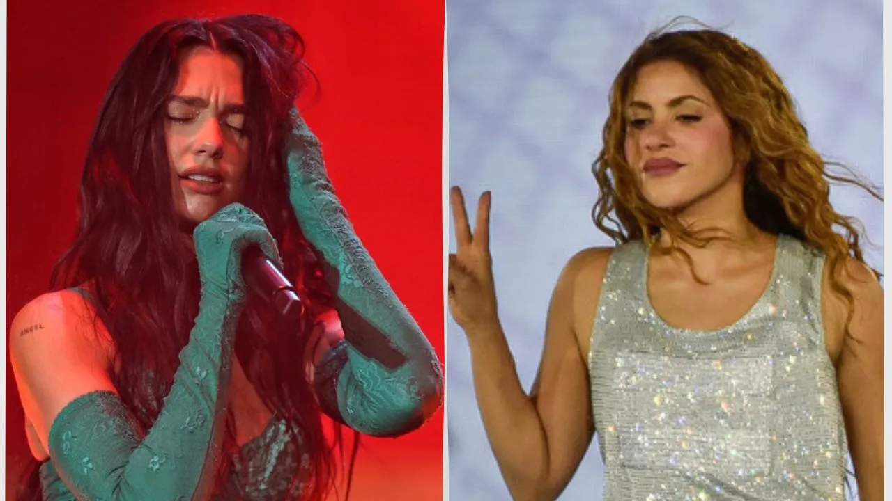Dua Lipa sorprende en Bogotá con su versión de Antología de Shakira Dua Lipa sorprende en Bogotá con su versión de Antología de Shakira