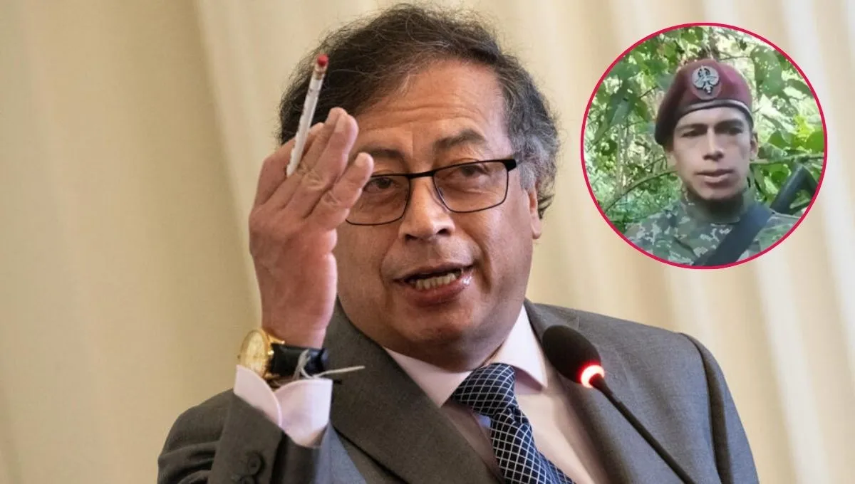 Ejército Nacional desmintió el video del supuesto soldado compartido por Gustavo Petro. ¿Petro cayó en un video falso? La verdad detrás del supuesto soldado que le agradece